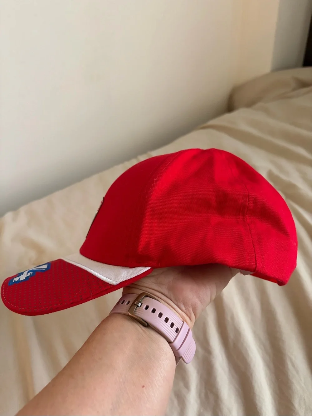 Ducati Corse Andrea Dovizioso 04 Snapback Hat Cap Red White Moto GP Racing